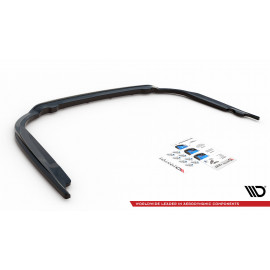 MAXTON Central Arriere Splitter (avec une barre verticale) Toyota Avensis Mk3 Facelift