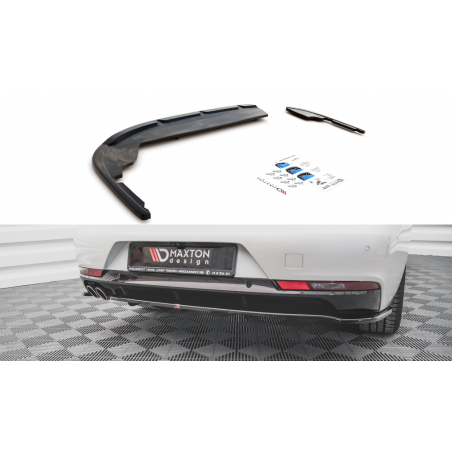 MAXTON Central Arriere Splitter (avec une barre verticale) Peugeot 508 GT-Line Mk2