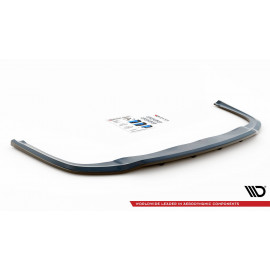 MAXTON Central Arriere Splitter (avec une barre verticale) Audi A8 D4 Facelift