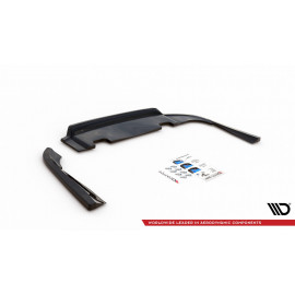 MAXTON Central Arriere Splitter (avec une barre verticale) Volvo V90 Mk2