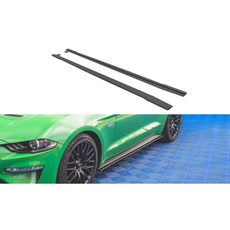 MAXTON Street Pro Rajouts Des Bas De Caisse V.1 Ford Mustang GT Mk6 Facelift