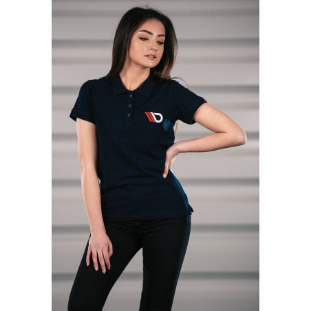 MAXTON Womens Navy Blue Polo shirt