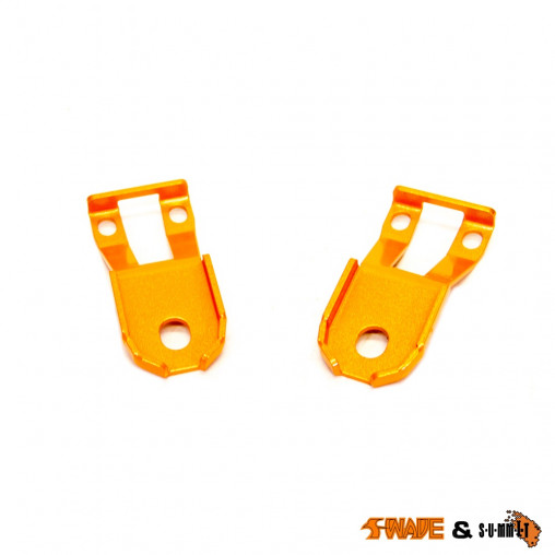 SWAVE & SUMMIT Front Lower 3-Point Back Reinforcement Carbon Steel Double Stiffening Side Subframe & Chassis Plate for Focus Mk