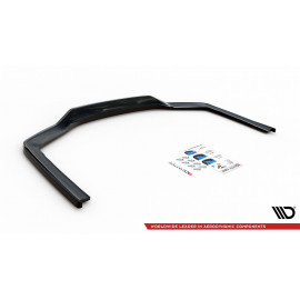 MAXTON Central Arriere Splitter (avec une barre verticale) BMW 7 M-Pack G11 Facelift