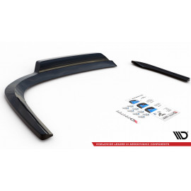 MAXTON Central Arriere Splitter (avec une barre verticale) Volkswagen Passat CC