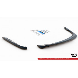 MAXTON Central Arriere Splitter (avec une barre verticale) BMW 3 Sedan E90