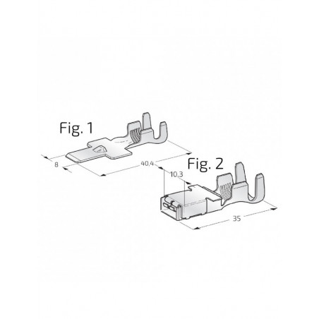 Cosse Femelle 1-2.50mm² x20 pièces