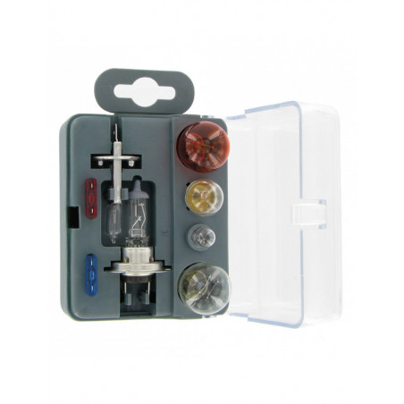 Kit de Secours H1/H7 24V 6 Lampes + 2 Fusibles