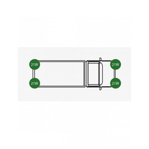 Centrale clignotant 24V 3P DIN + Support