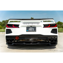 MAXTON Central Arriere Splitter Chevrolet Corvette C8