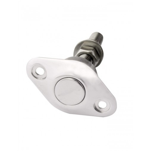 Push clip Z 1.06" aluminium poli