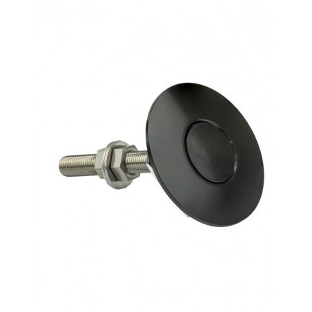 Push clip 44mm Longueur 75mm aluminium noir