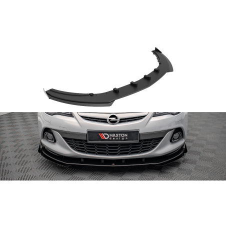 MAXTON Street Pro Lame Du Pare-Chocs Avant V.1 + Flaps Opel Astra GTC OPC-Line J