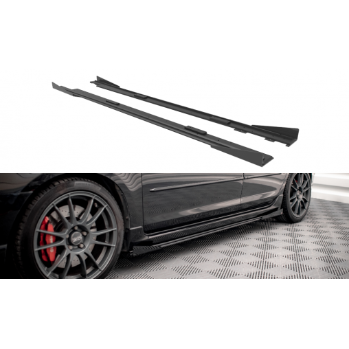 MAXTON Street Pro Rajouts Des Bas De Caisse + Flaps Mazda 3 MPS Mk1