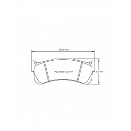 Plaquettes de frein Pagid S2488 RSL1,RSL29