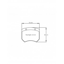 Plaquettes de frein Pagid S1363 RSL2,RSL29