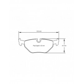 Plaquettes de frein Pagid S1285 RSL1,RSL29