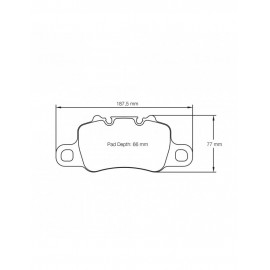 Plaquettes de frein Pagid S4925 RSL1,RSL29