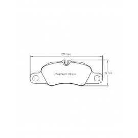 Plaquettes de frein Pagid S8074 RSL1,RSL29