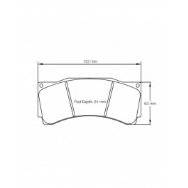 Plaquettes de frein Pagid S1904 RST1,RST3