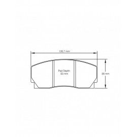 Plaquettes de frein Pagid S1269 RSH3,RSH42