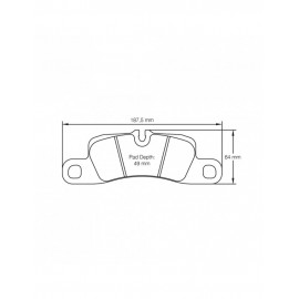 Plaquettes de frein Pagid S4918 RSC1,RSC3