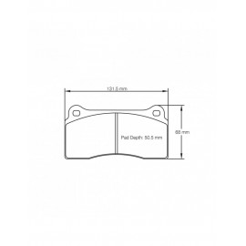 Plaquettes de frein Pagid S1287 RSC1,RSC3