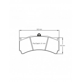 Plaquettes de frein Pagid rodées S1903 RST1,RST3