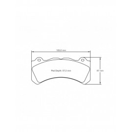 Plaquettes de frein Pagid S8062 RSL1,RSL29