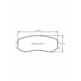 Plaquettes de frein Pagid S4928 RSL1,RSL2,RSL29