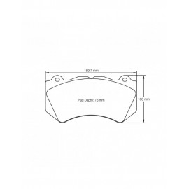 Plaquettes de frein Pagid S8083 RSL1