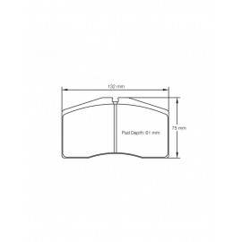 Plaquettes de frein Pagid S1842 RSL1,RSL29