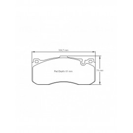 Plaquettes de frein Pagid S8084 RSL1,RSL29