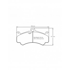 Plaquettes de frein Pagid S8004 RSL1,RSL29