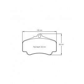 Plaquettes de frein Pagid S2474 RSL19,RSL29