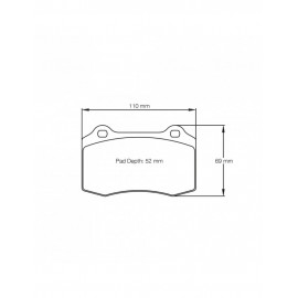 Plaquettes de frein Pagid S1408 RS14,RS42