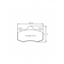 Plaquettes de frein Pagid S4345 RSL1,RSL2,RSL29