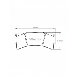 Plaquettes de frein Pagid S8233 RST1,RST3