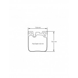 Plaquettes de frein Pagid S4933 RSL1,RSL29