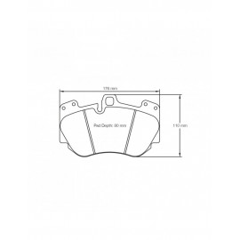 Plaquettes de frein Pagid S4907 RSC1,RSC2,RSC3