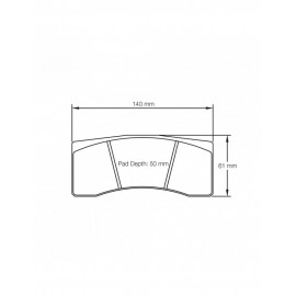 Plaquettes de frein Pagid S1896 RSL1,RSL29