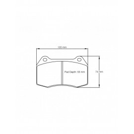 Plaquettes de frein Pagid S1427 RSL1,RSL29