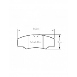 Plaquettes de frein Pagid S1749 RST2,RST4,RST5