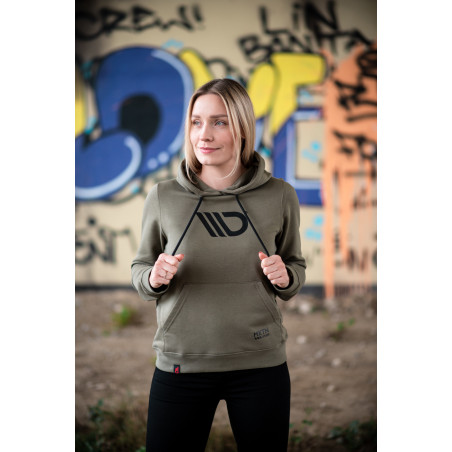 MAXTON Womens Khaki Hoodie
