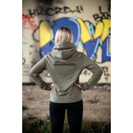 MAXTON Womens Khaki Hoodie
