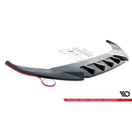 MAXTON Central Arriere Splitter (avec une barre verticale) V.2 Toyota Yaris Mk4