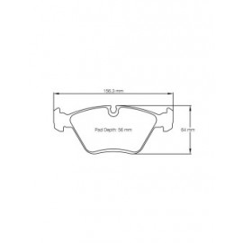 Plaquettes de frein Pagid S1295 RST1,RST3