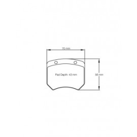 Plaquettes de frein Pagid S1363 RST2,RST4