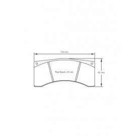 Plaquettes de frein Pagid S4916 RST1,RST5