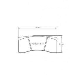 Plaquettes de frein Pagid S1616 RST3,RST5